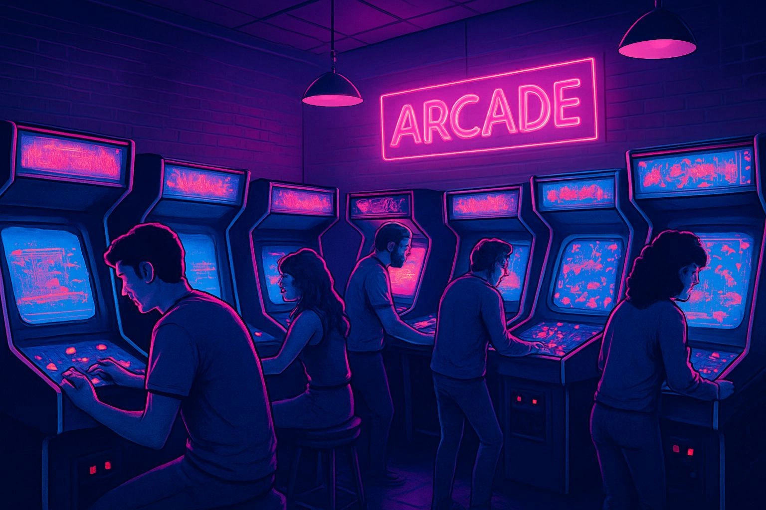 Retro Arcade & Slots Night