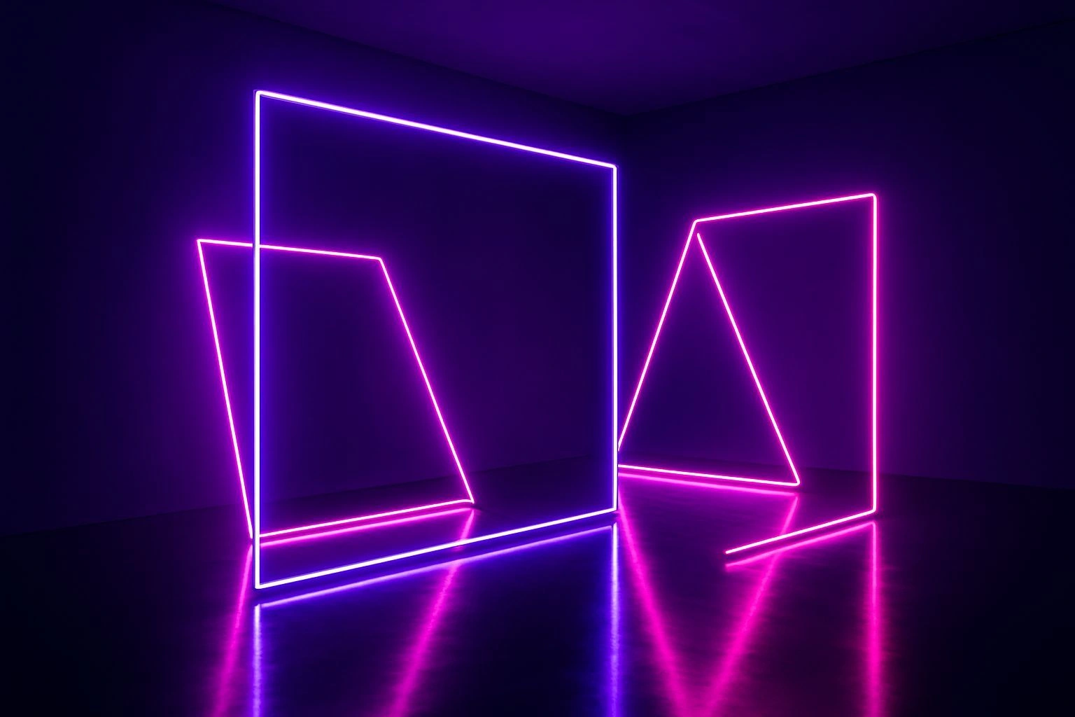 Instalação de Néon